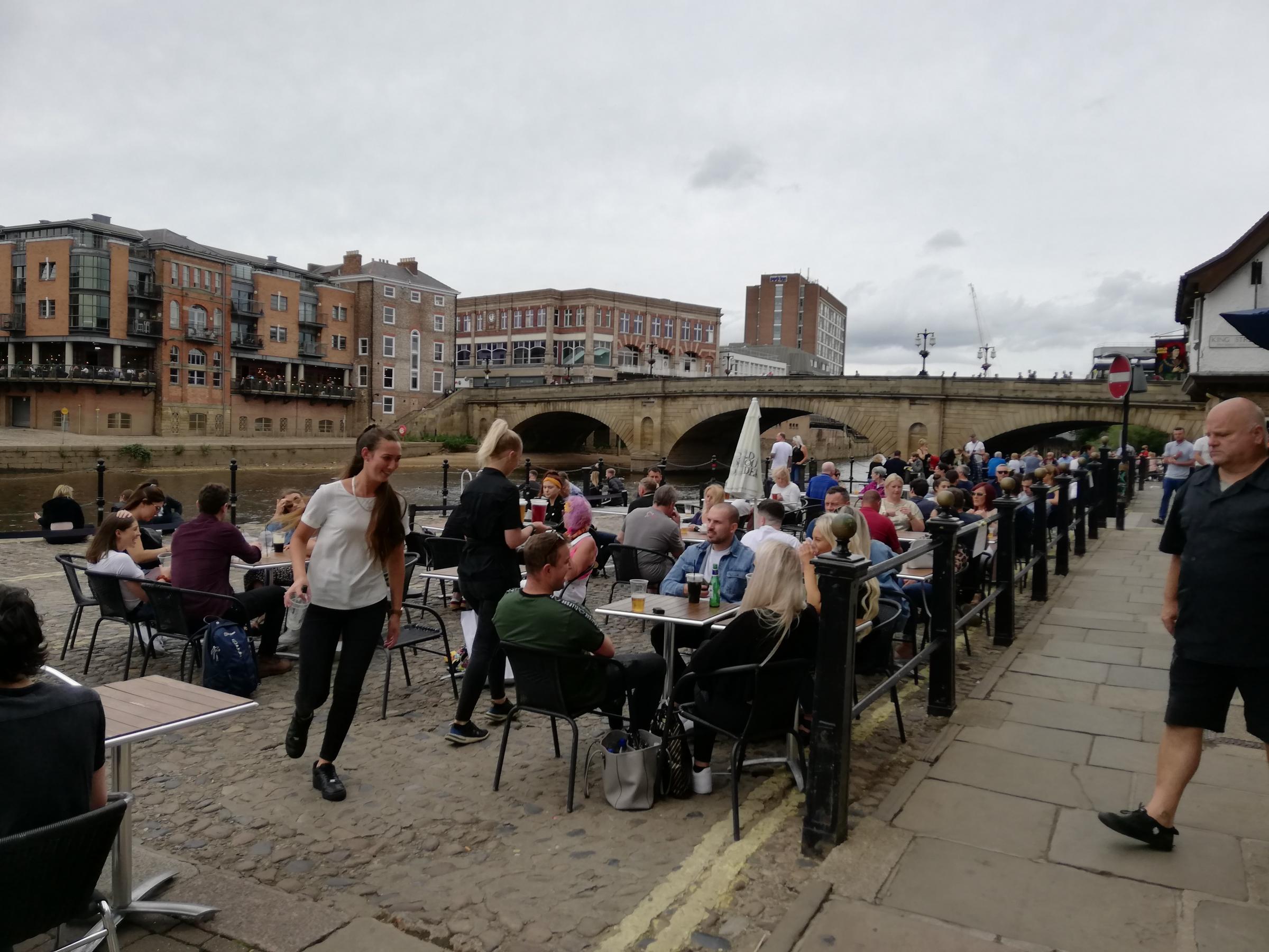 York busy again as we come out of lockdown