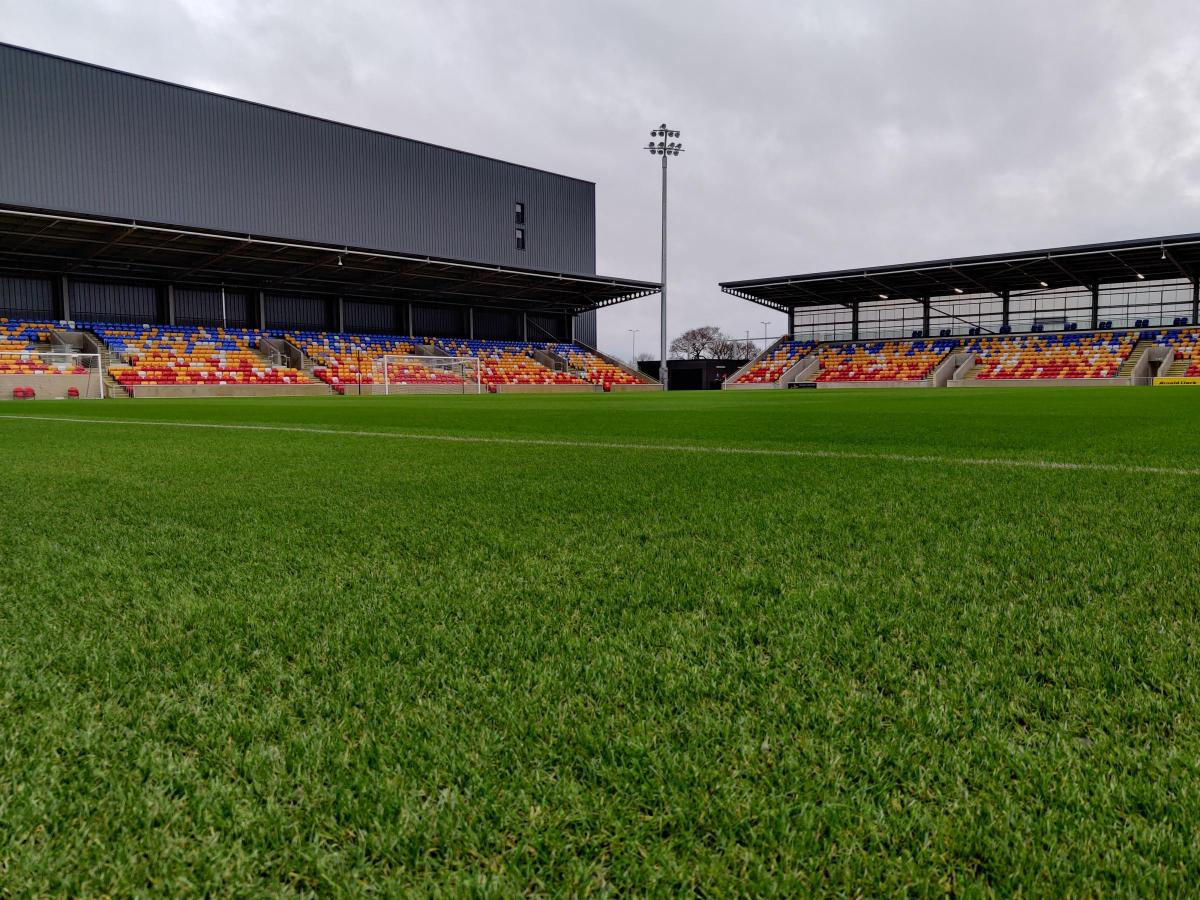 Pictures First Look At Finished Community Stadium As York City Hope To Christen Pitch York Press