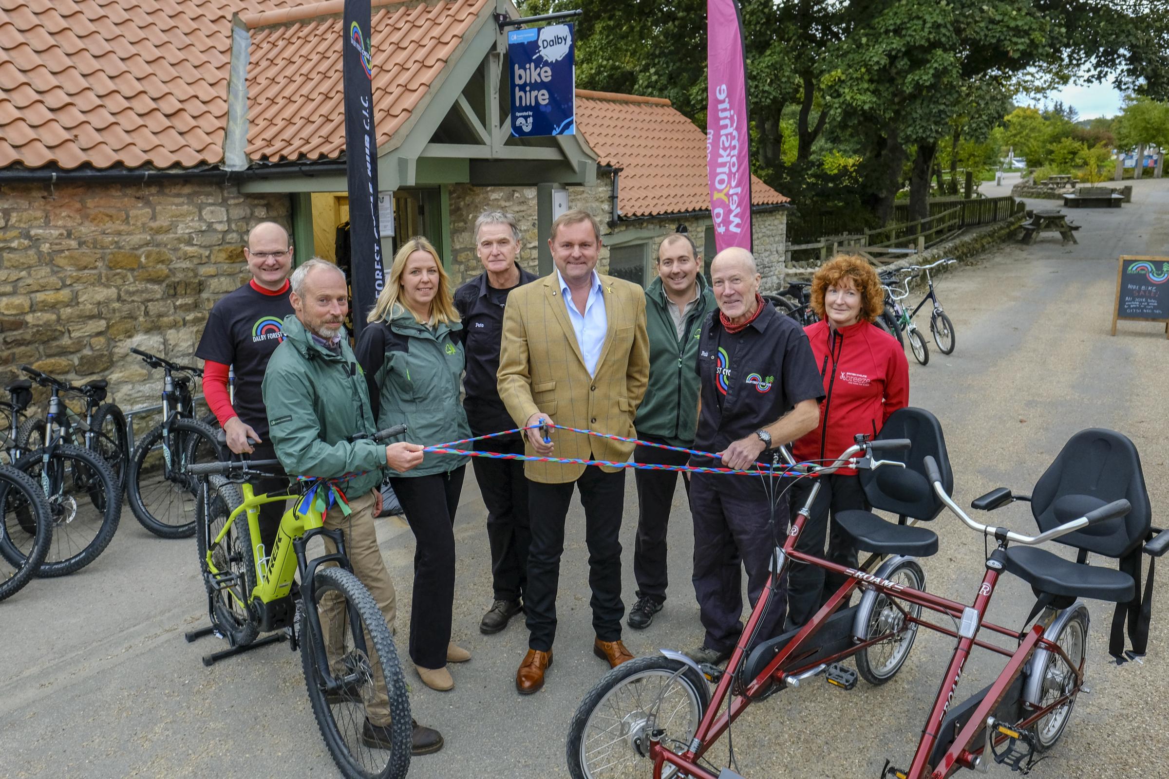 dalby forest cycle hub