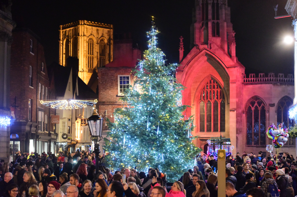 christmas tree york